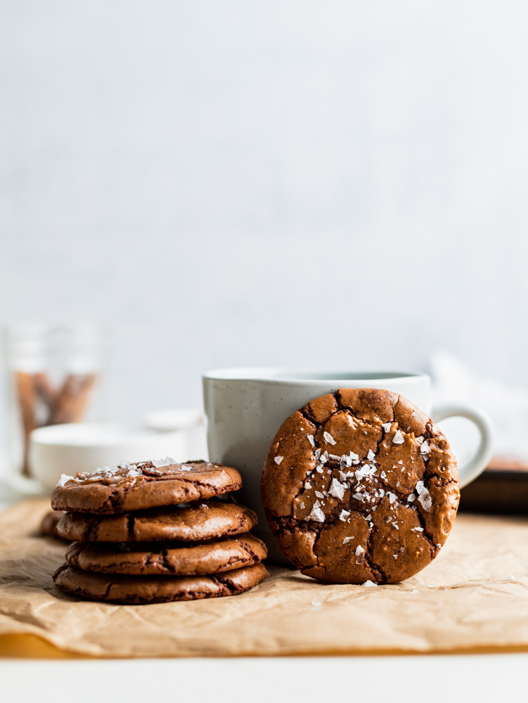 Mexican Hot Chocolate Brownie Cookies