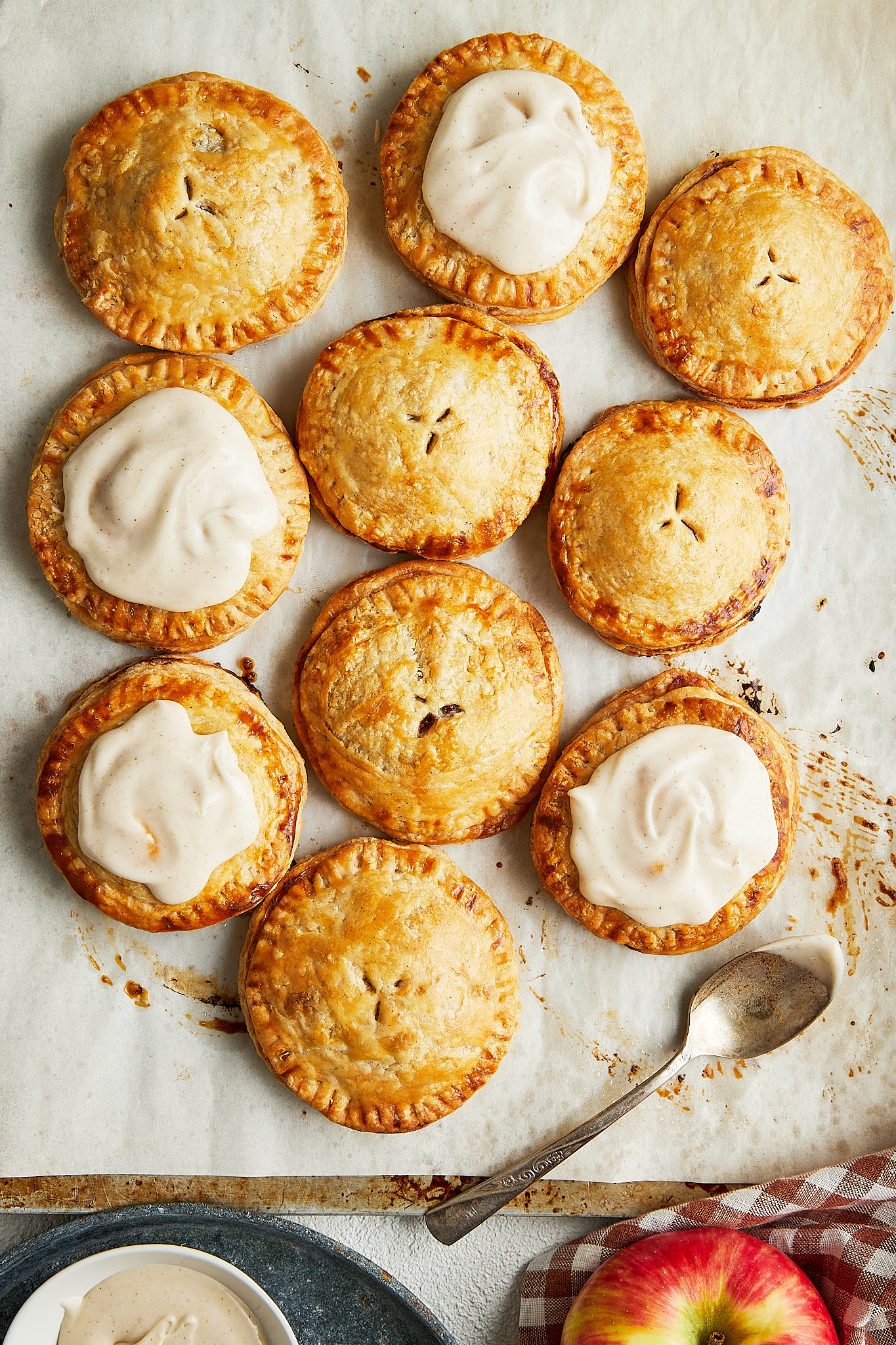 Apple Hand Pies with Maple Glaze