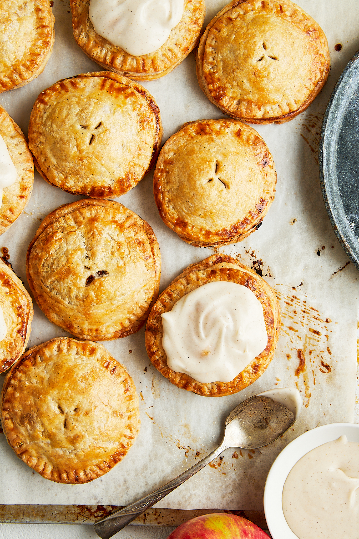 Apple Hand Pies with Maple Glaze