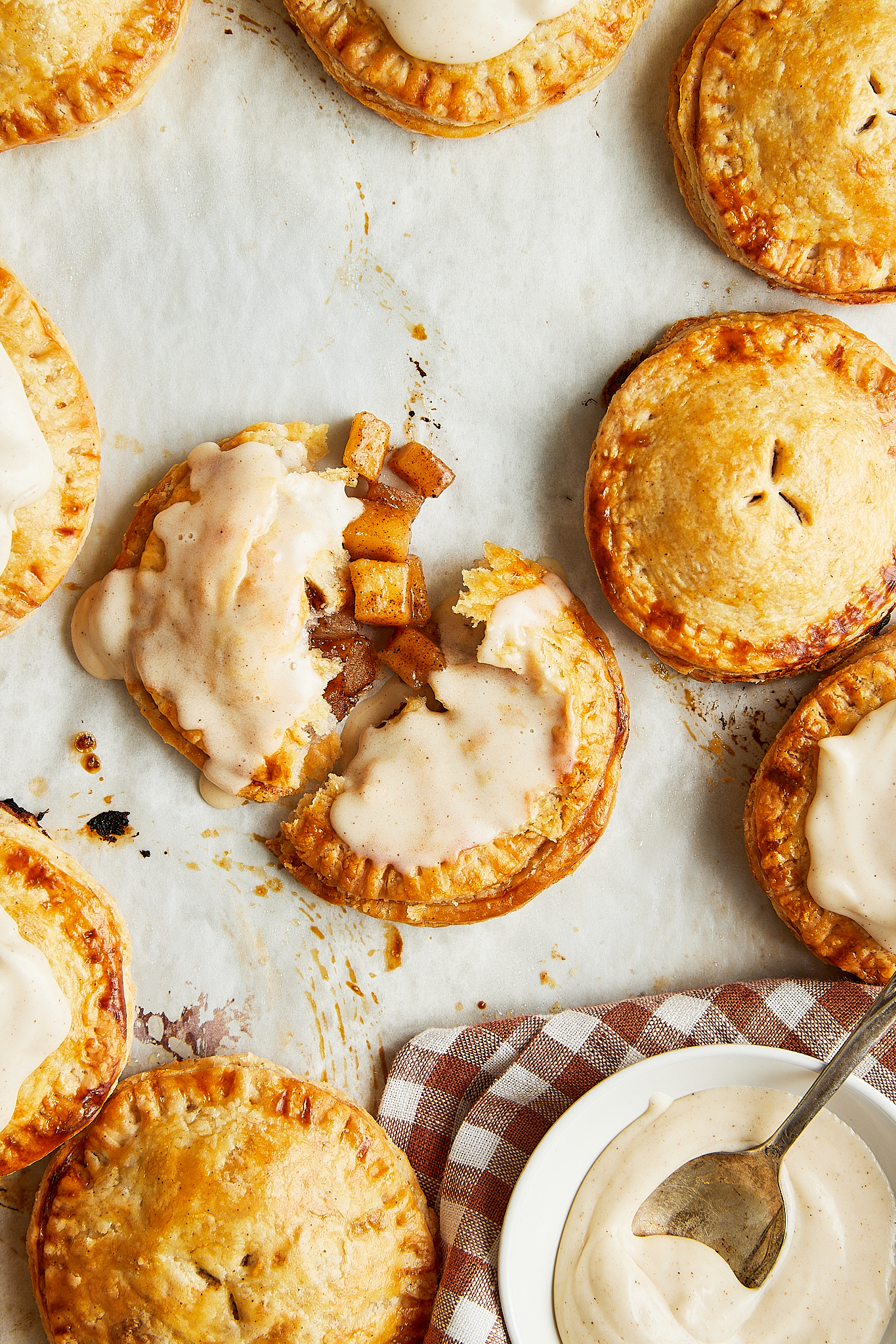 Apple Hand Pies with Maple Glaze