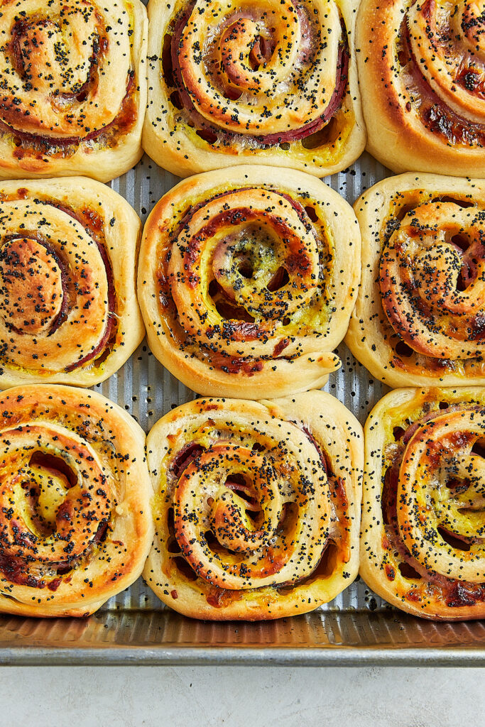 Ham and Cheese Pinwheels