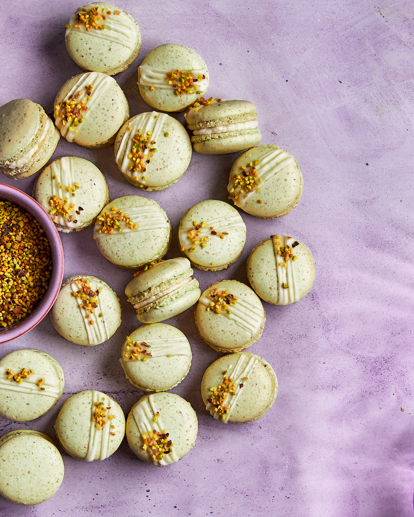 Southern Living: Pistachio Macarons