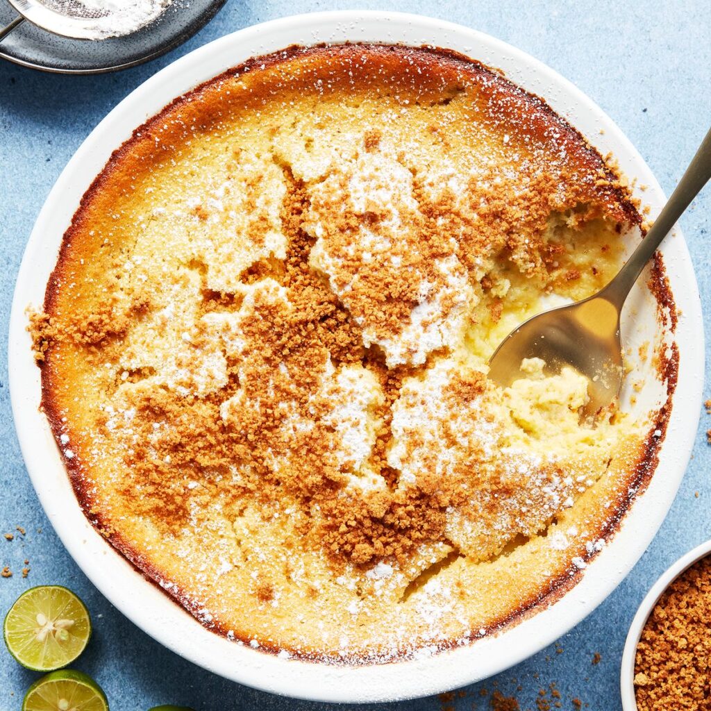 Delish: Baked Key Lime Pie Pudding