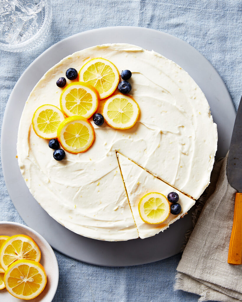 Taste of Home: No-Bake Lemon Cheesecake