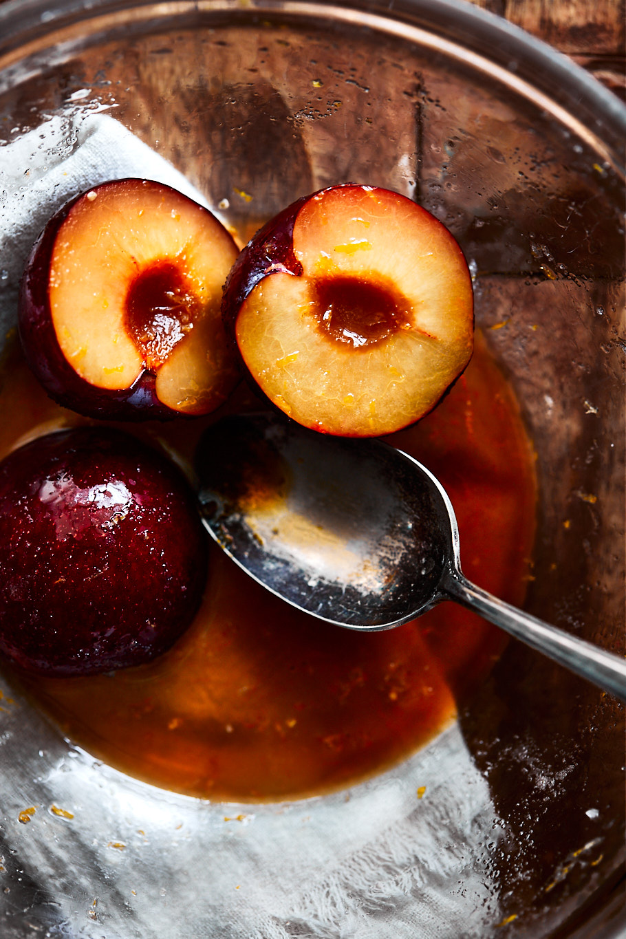 Plum Tarte Tatin (start to finish)